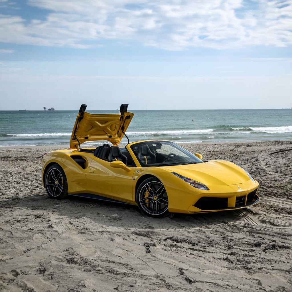 Ferrari 488 Spider Rental in Dubai