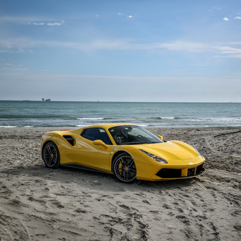 No Deposit Ferrari 488 Spider Rental Dubai